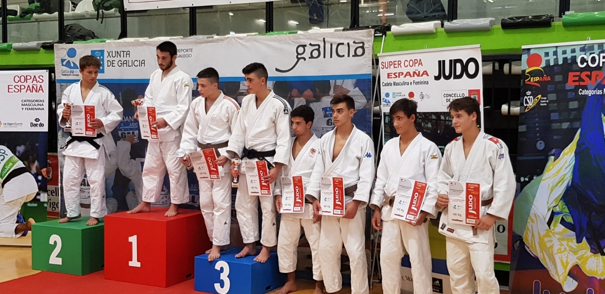 Dos medallas para los Navarros en la Supercopa de España Cadete de Vigo 13-10-18